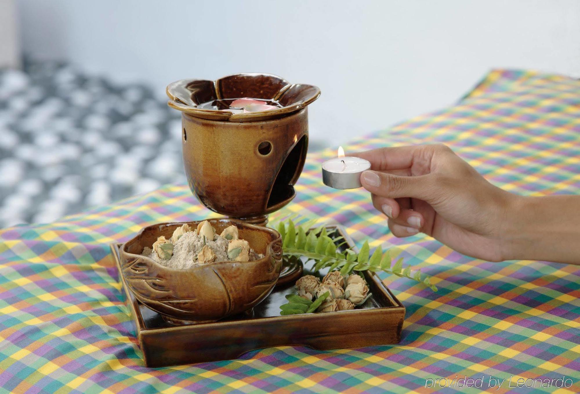 金马仑高原度假村酒店 外观 照片 A candle being used in a potpourri burner